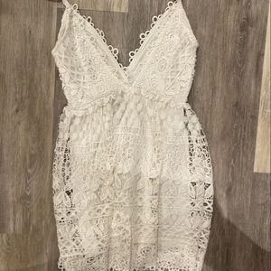 Tobi white dress size small